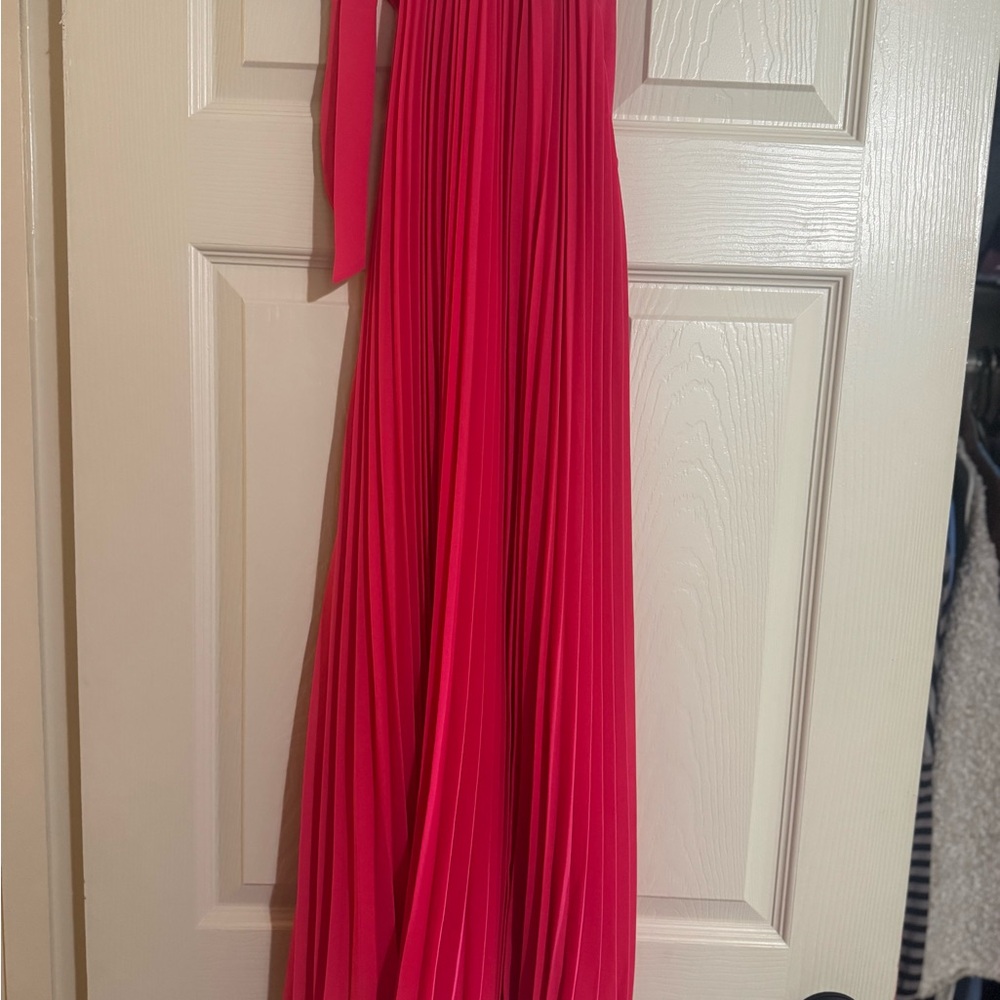 White House Black Market Hot Pink Dress